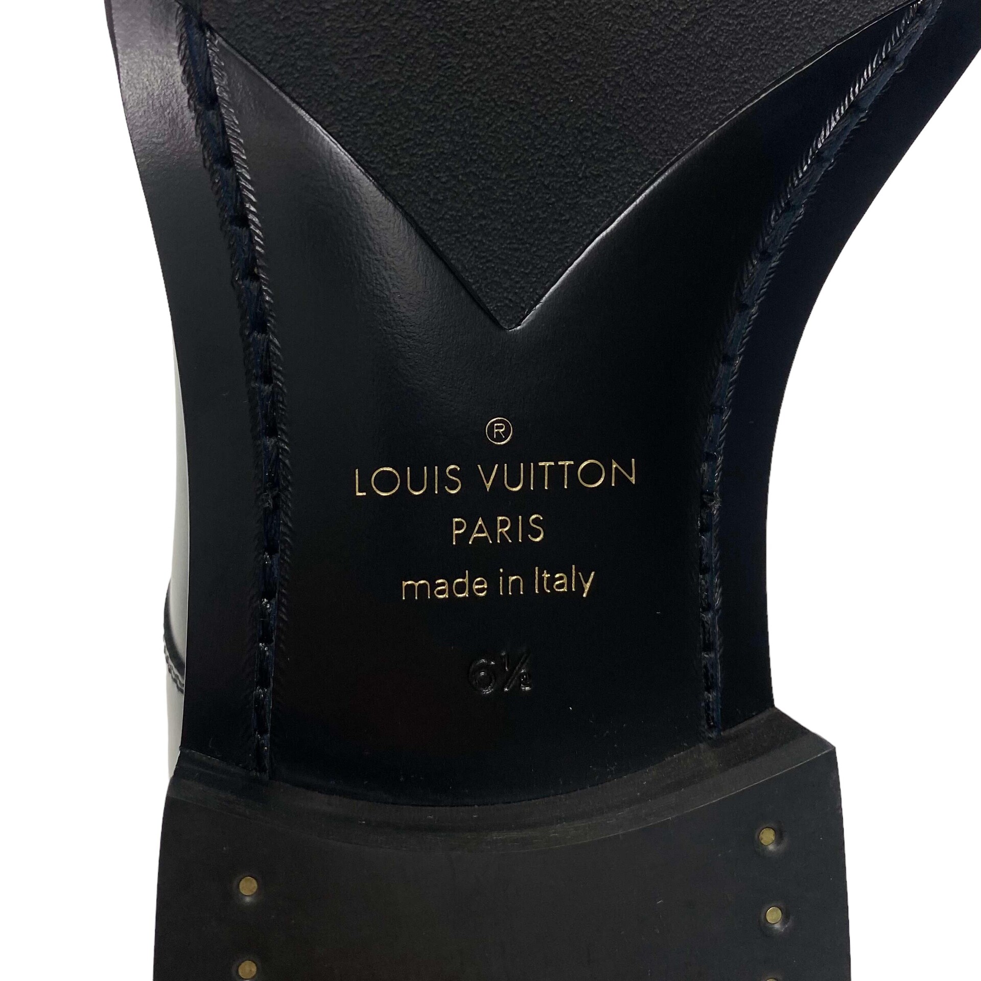 Sapato Louis Vuitton Derby Minister