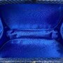Clutch Bottega Veneta Knot Intrecciato Azul