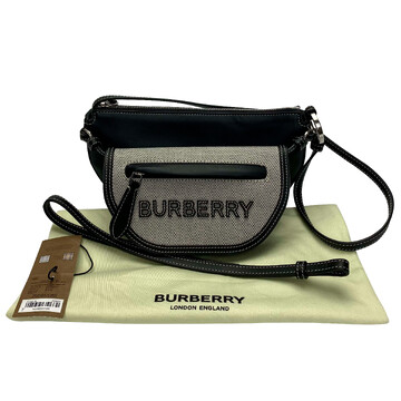 Bolsa Burberry Couro Preto