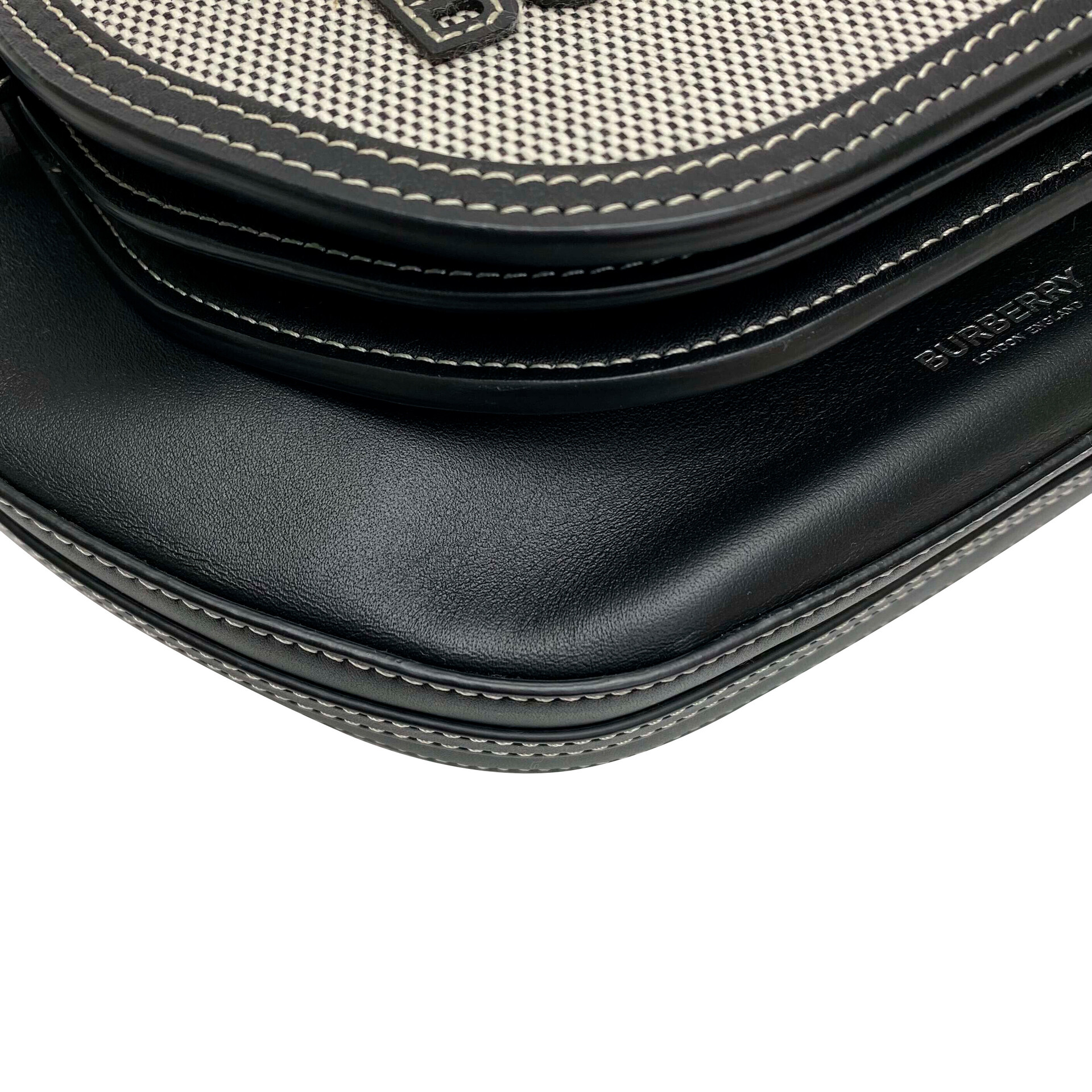 Bolsa Burberry Couro Preto