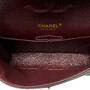 Bolsa Chanel Double Flap Média Couro Caviar