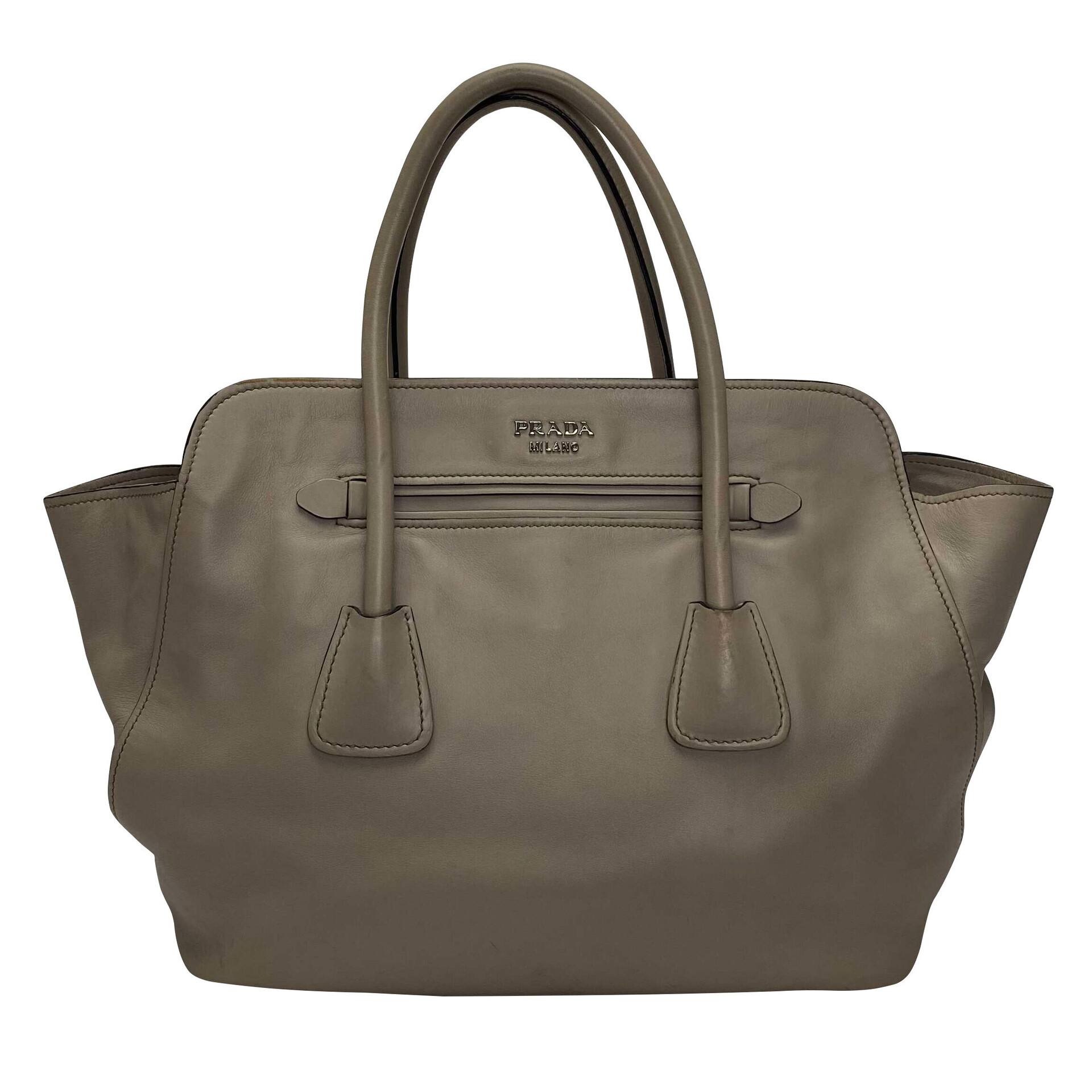 Bolsa Prada Couro Nude