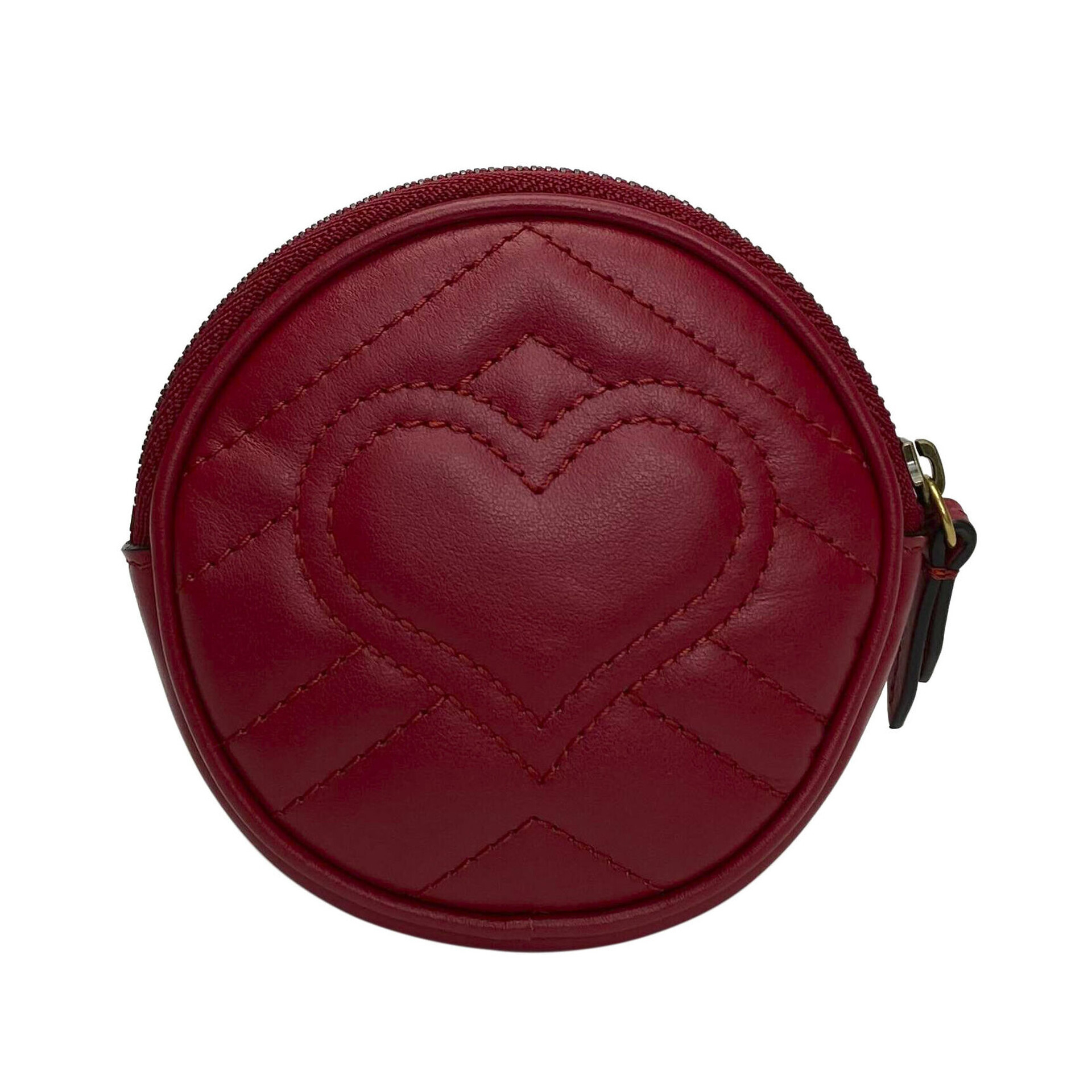 Porta-Moedas Gucci GG Marmont Vermelho