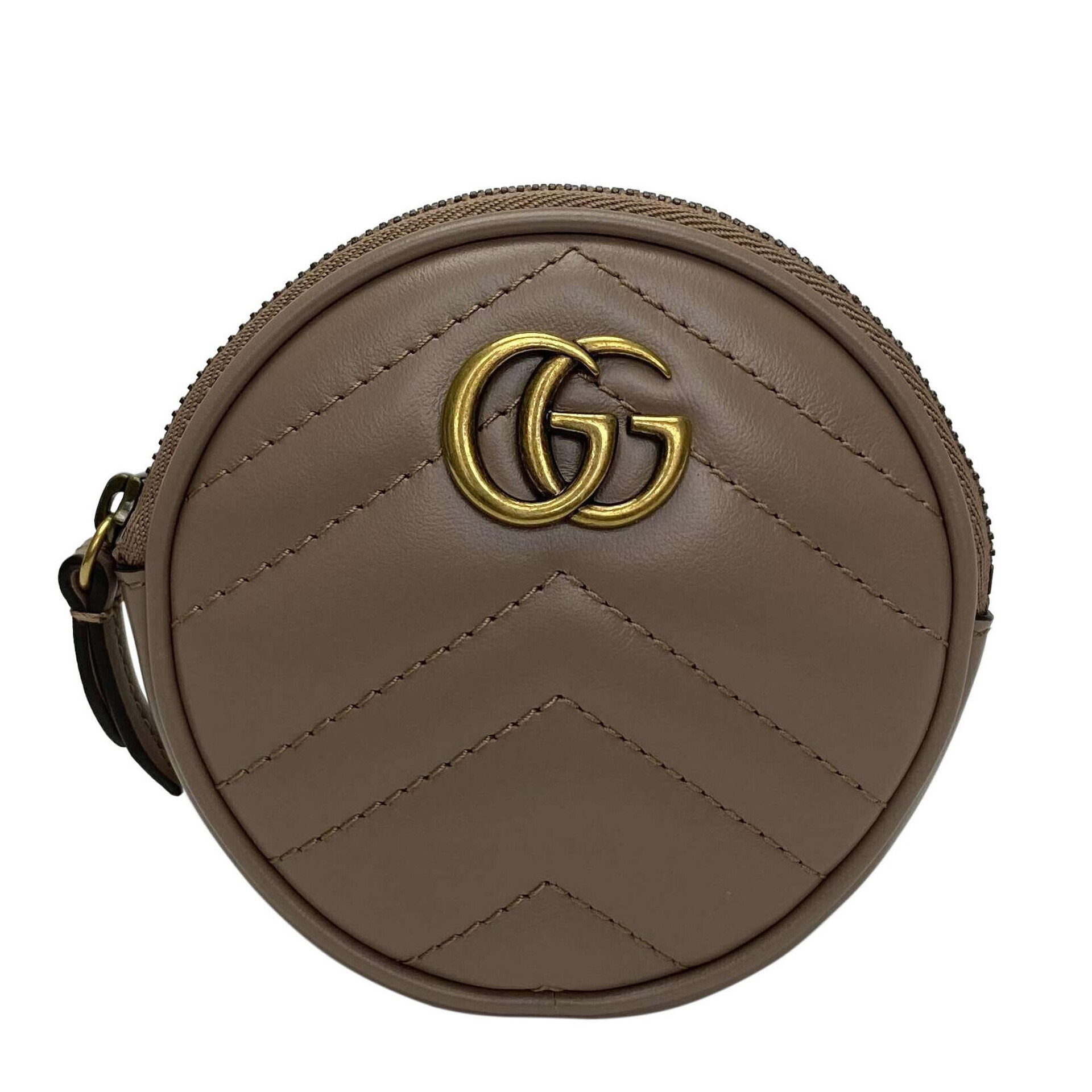 Porta-Moedas Gucci GG Marmont Nude