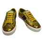 Sneaker Gucci 1977 High Top Paetês Dourado