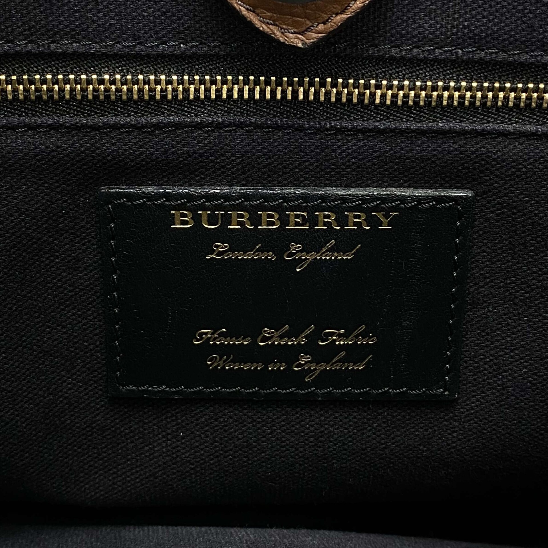 Bolsa Burberry Banner Couro Marrom