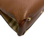 Bolsa Burberry Banner Couro Marrom