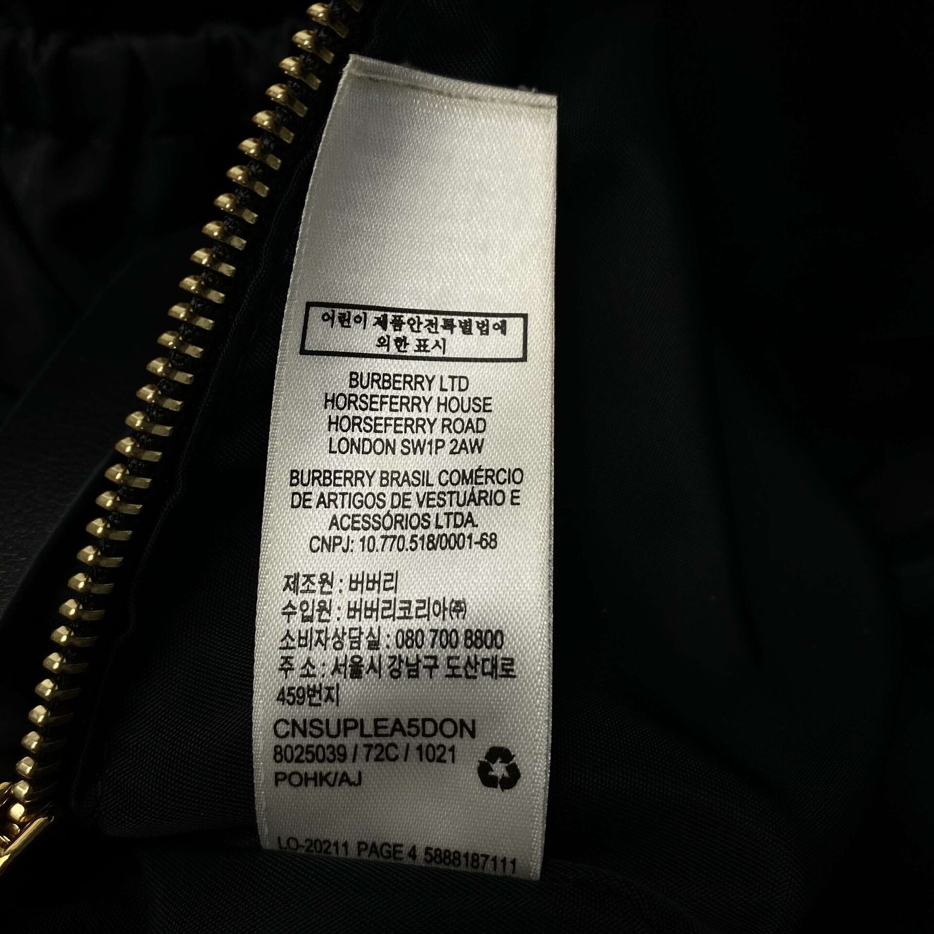 Bolsa Burberry Maternidade Xadrez Tradicional