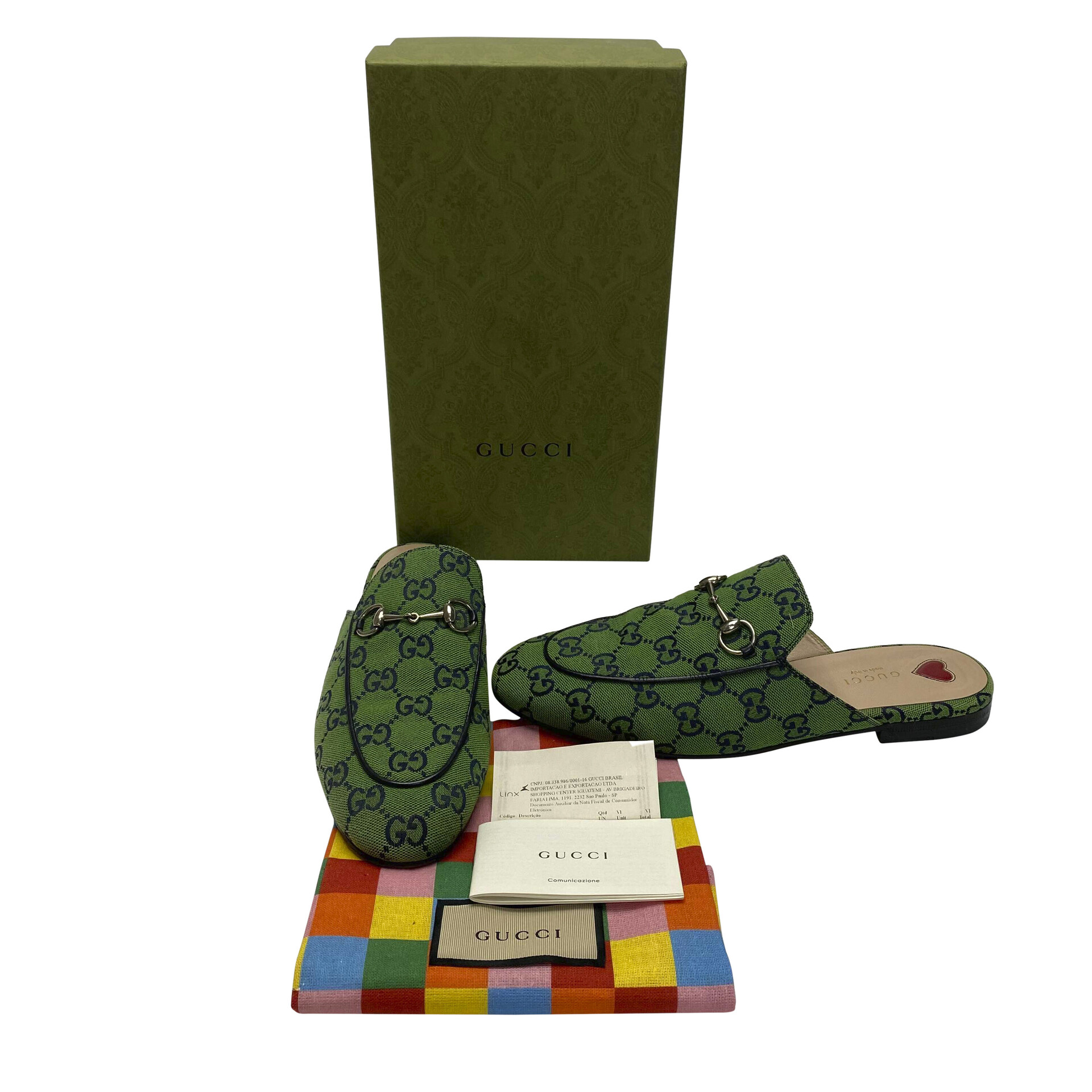 Mule Gucci GG Canvas Princetown