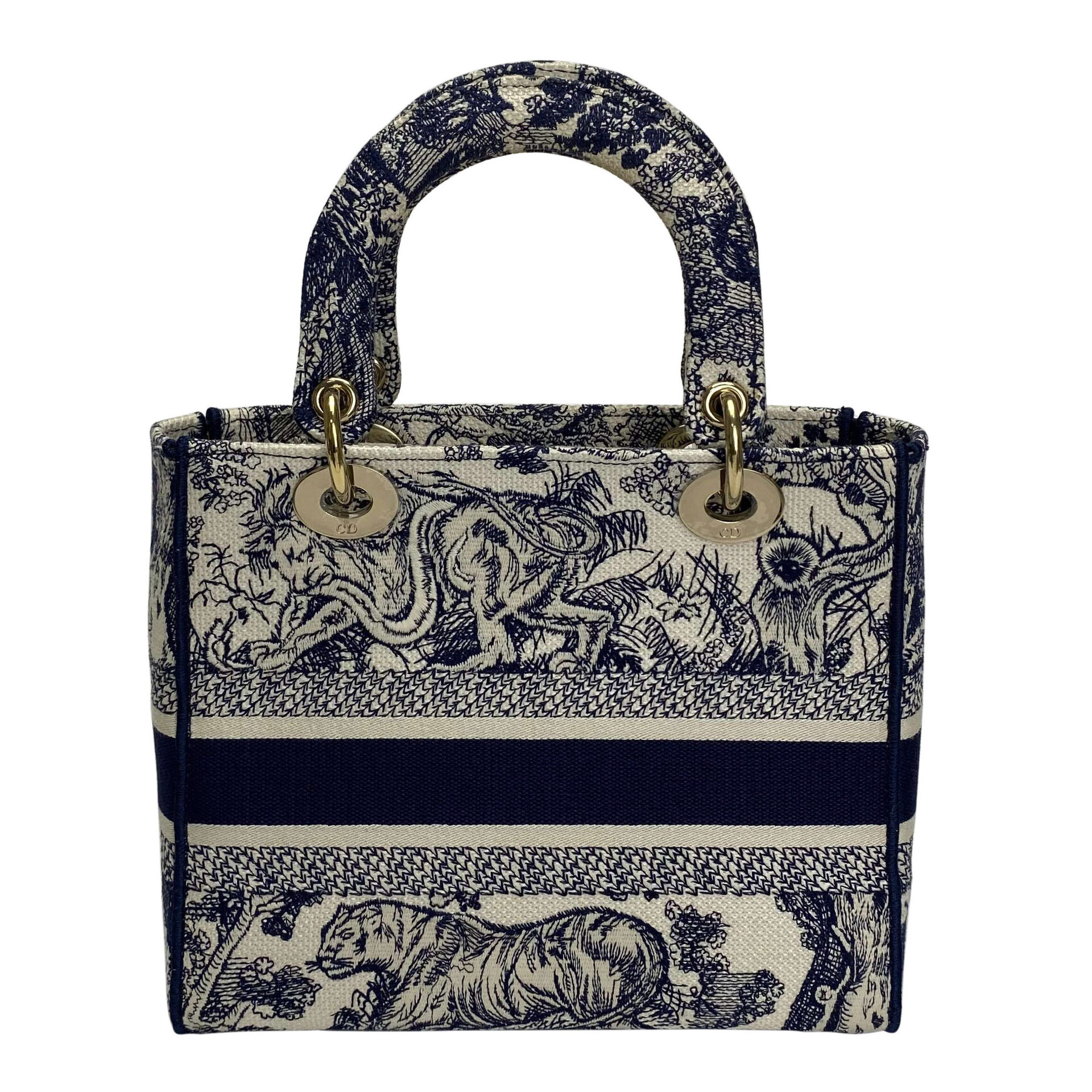 Bolsa Christian Dior Lady D-Lite Azul