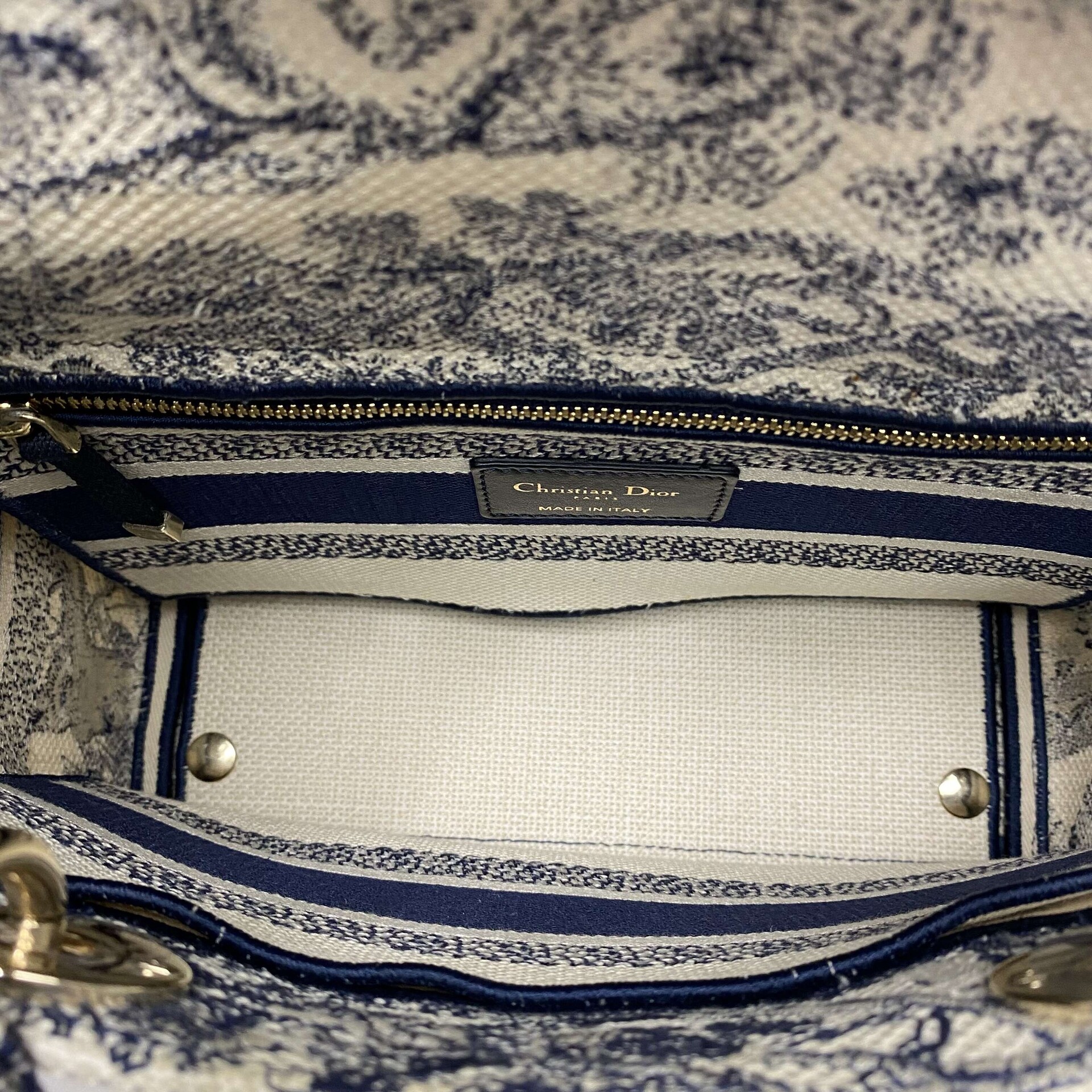 Bolsa Christian Dior Lady D-Lite Azul