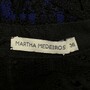 Vestido Martha Medeiros Rendado Azul e Preto