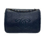 Bolsa Chanel Timeless CC Flap Azul Marinho