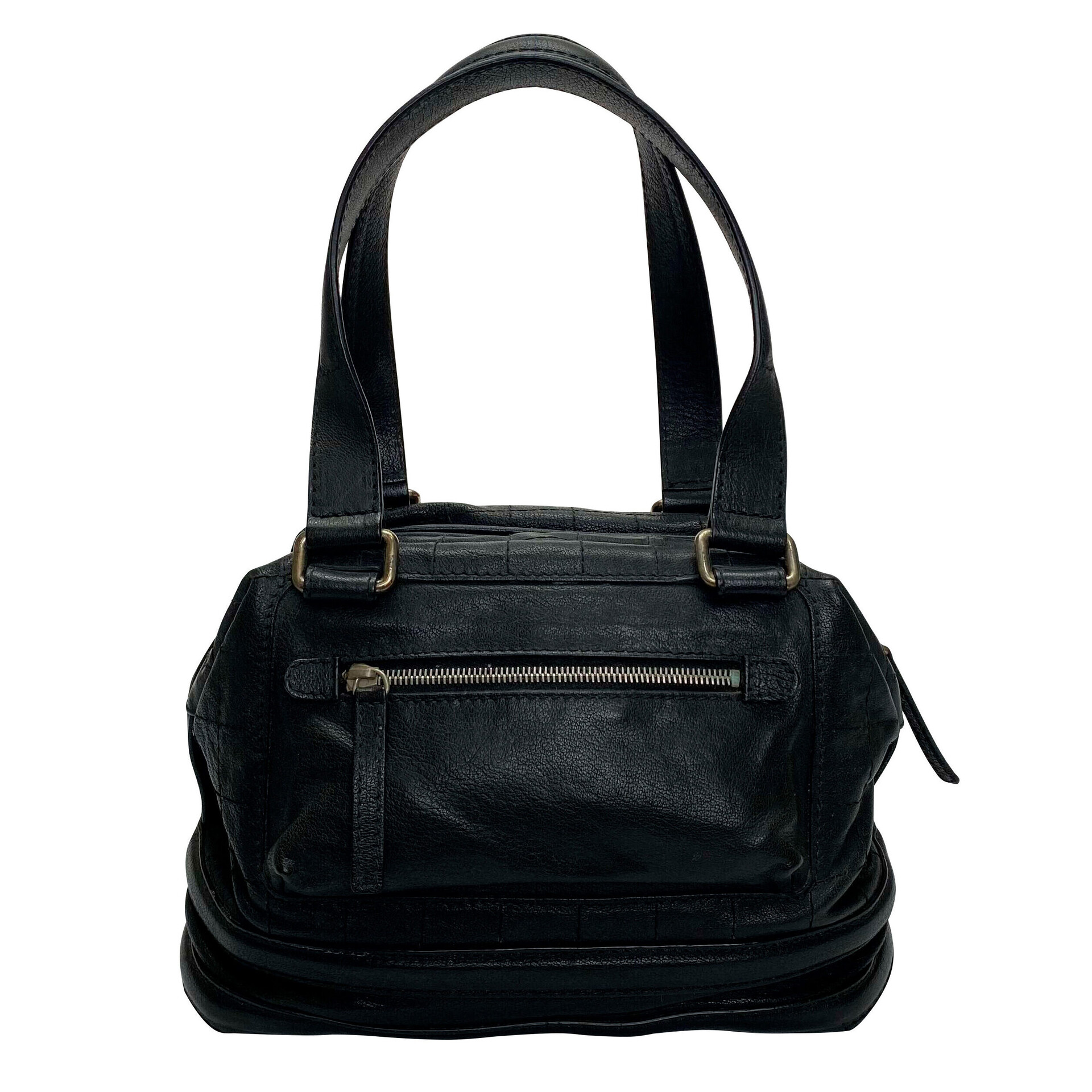 Bolsa Chanel Couro Preto