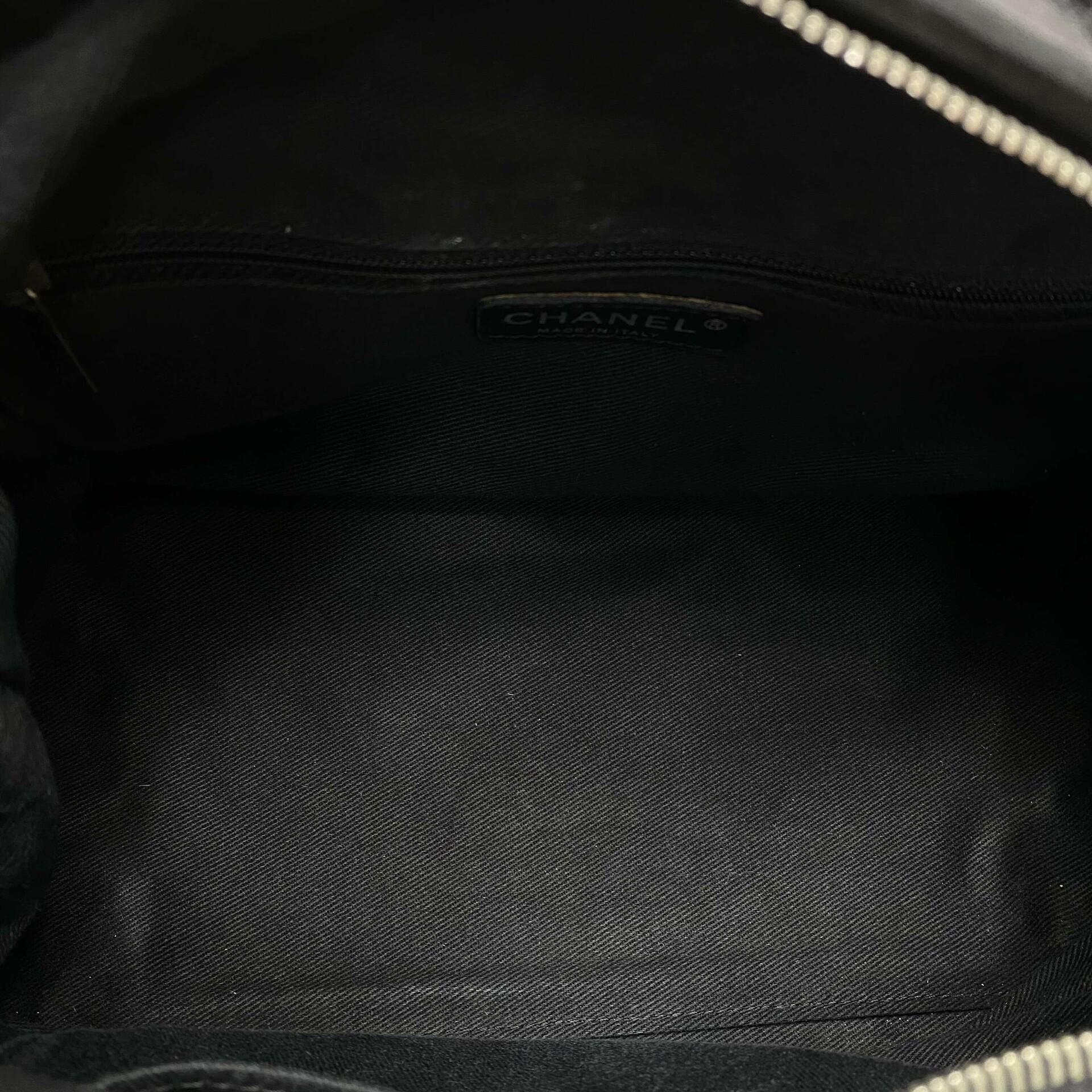 Bolsa Chanel Couro Preto