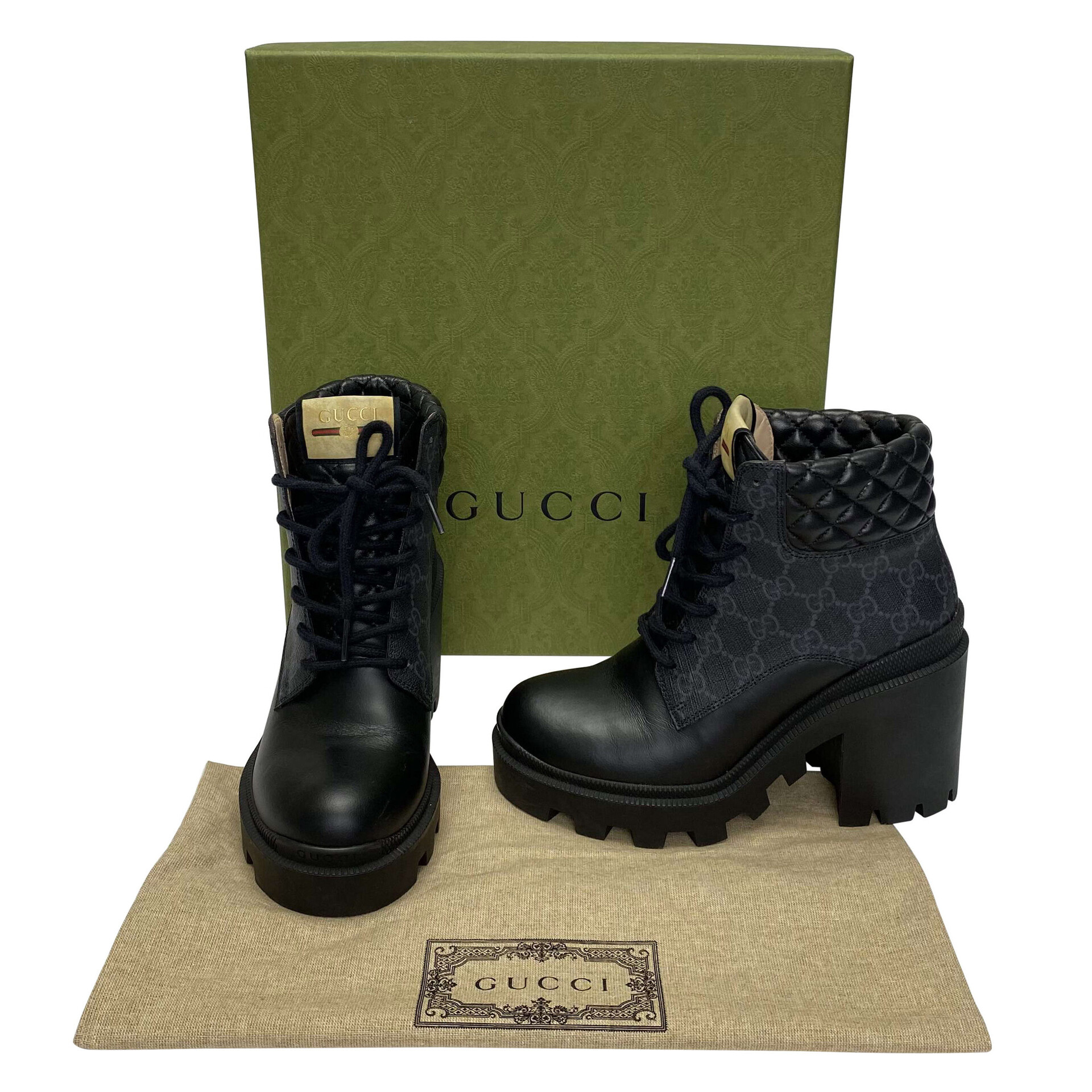 Bota Gucci GG Supreme Combat