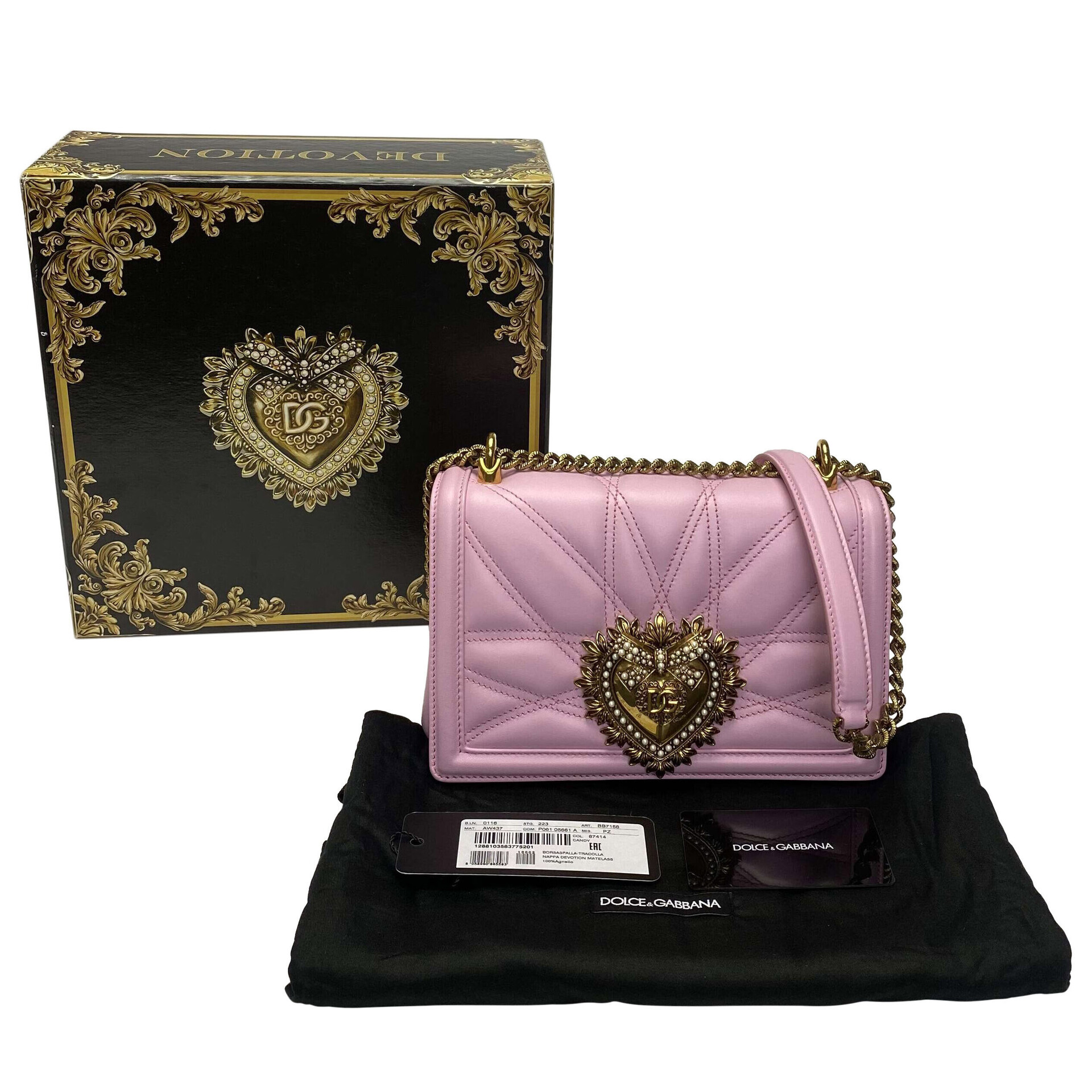 Bolsa Dolce & Gabbana Devotion Rosa