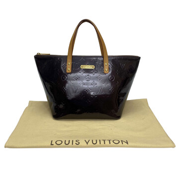 Bolsa Louis Vuitton Bellevue Verniz Vinho