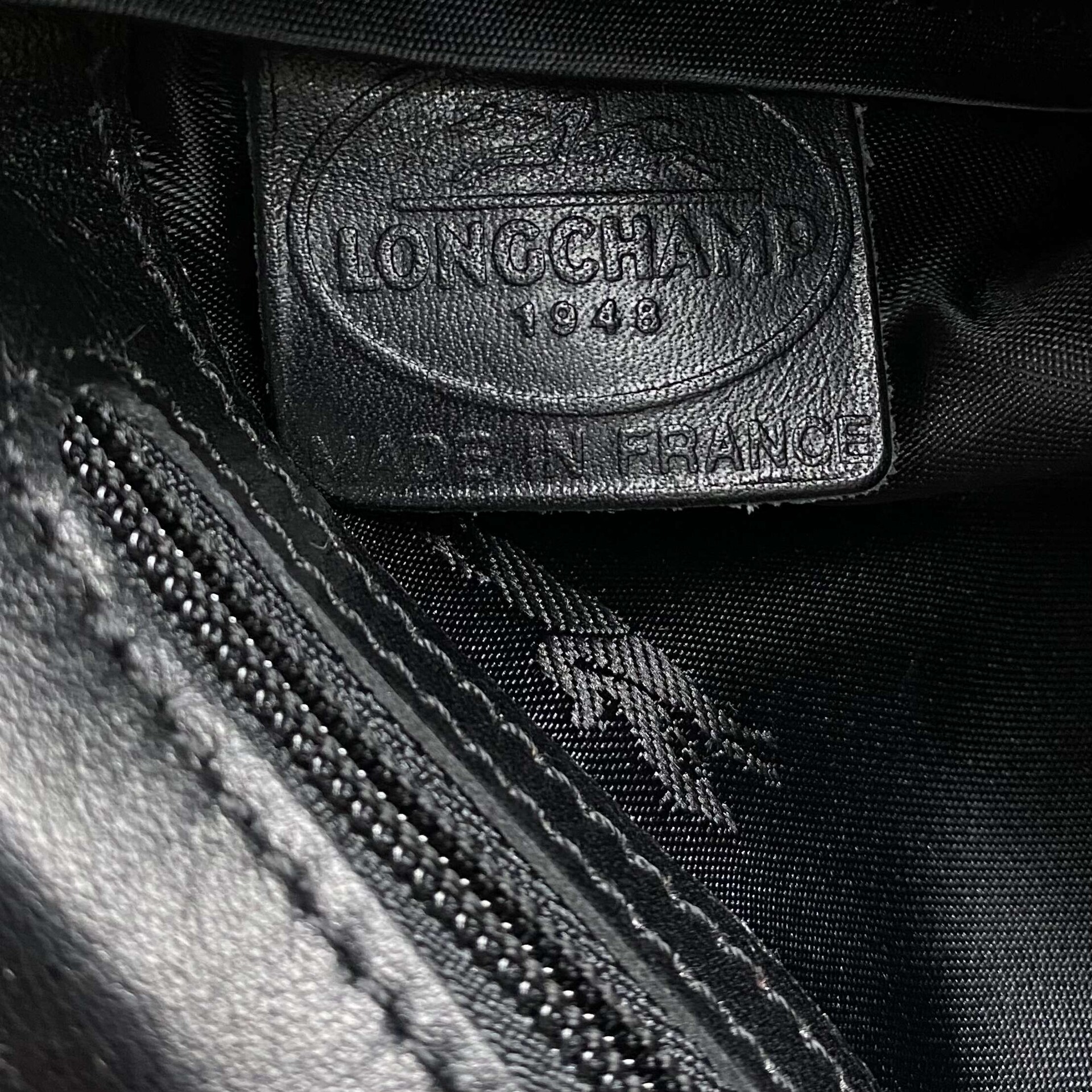 Bolsa Longchamp Vermelha Metalizada