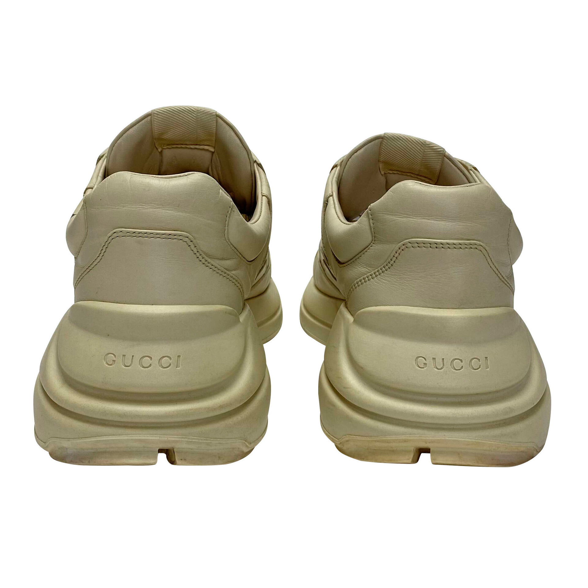 Tênis Gucci Rhyton Logo Ivory