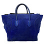 Bolsa Celine Phantom Suede Azul