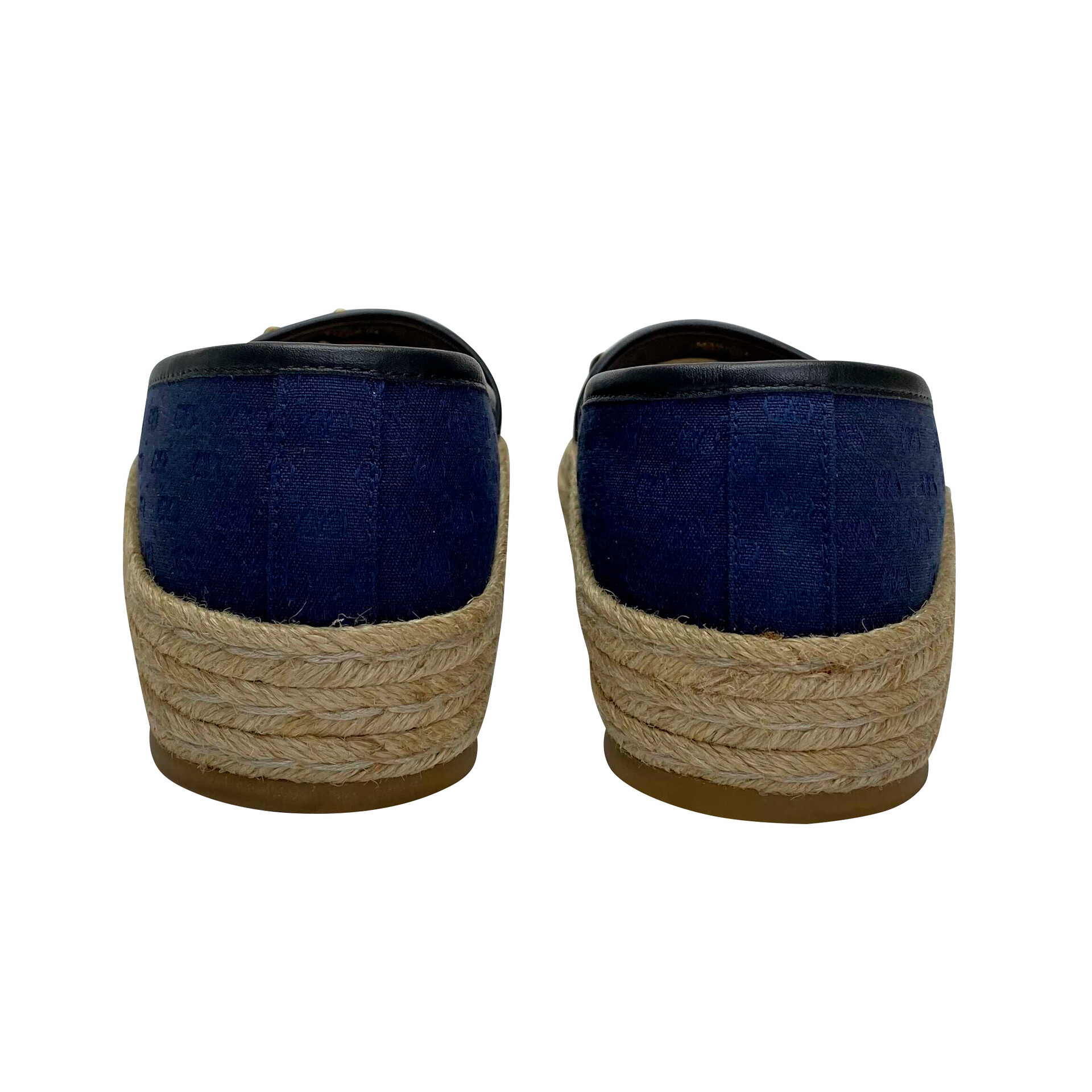 Espadrille Gucci Horsebit Azul Marinho