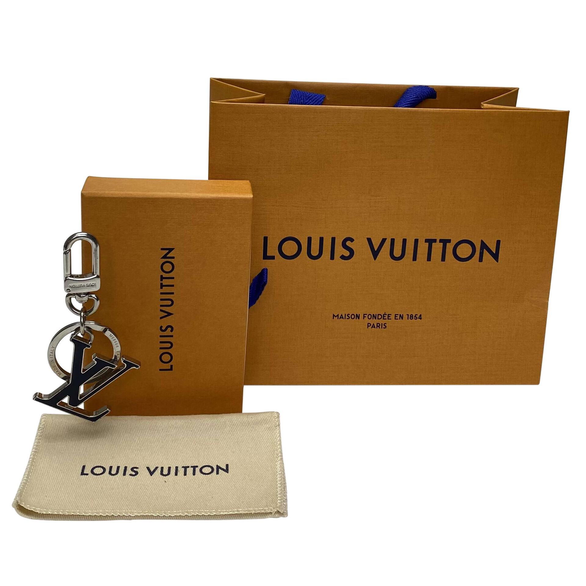 Chaveiro e Charm de Bolsa Louis Vuitton