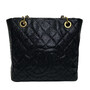 Bolsa Chanel Petit Shopper Preta Couro Caviar