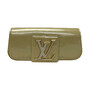 Clutch Louis Vuitton Sobe Verniz Bege