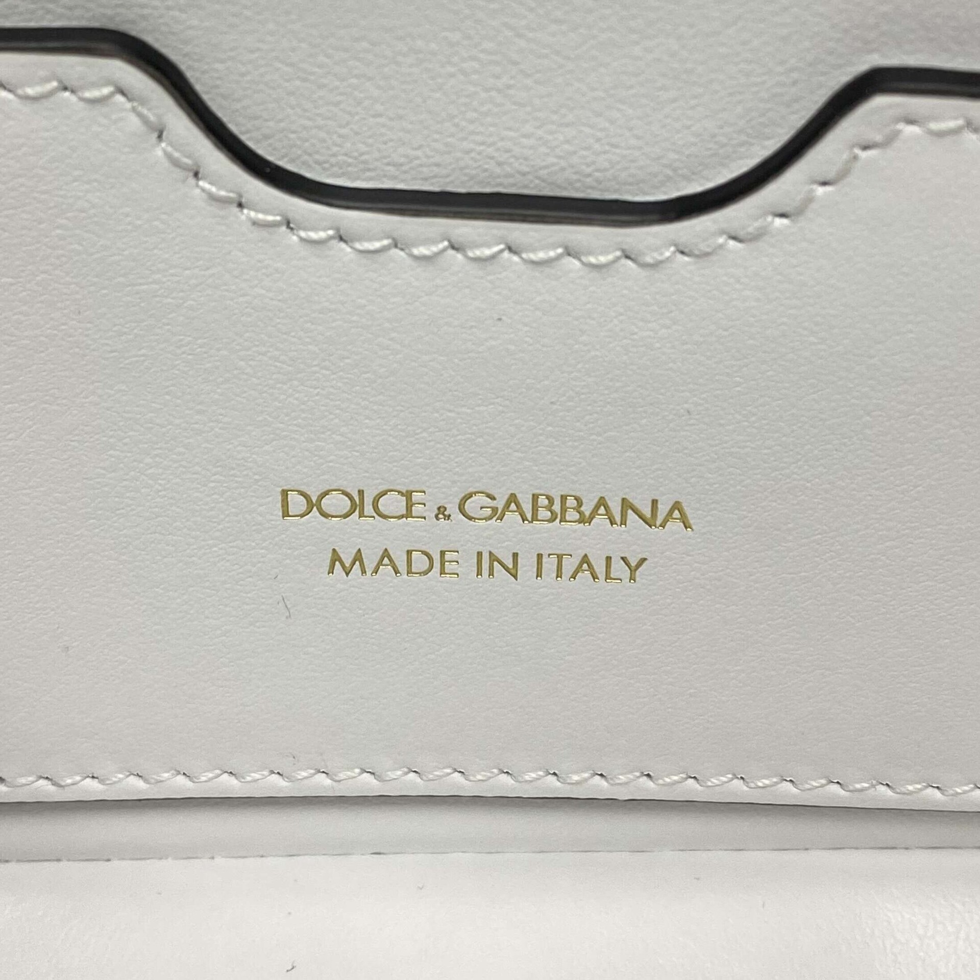 Bolsa Dolce & Gabbana Logo DG Couro Branco