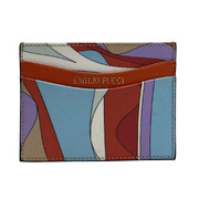 Porta-Cartões Emilio Pucci Couro Estampado