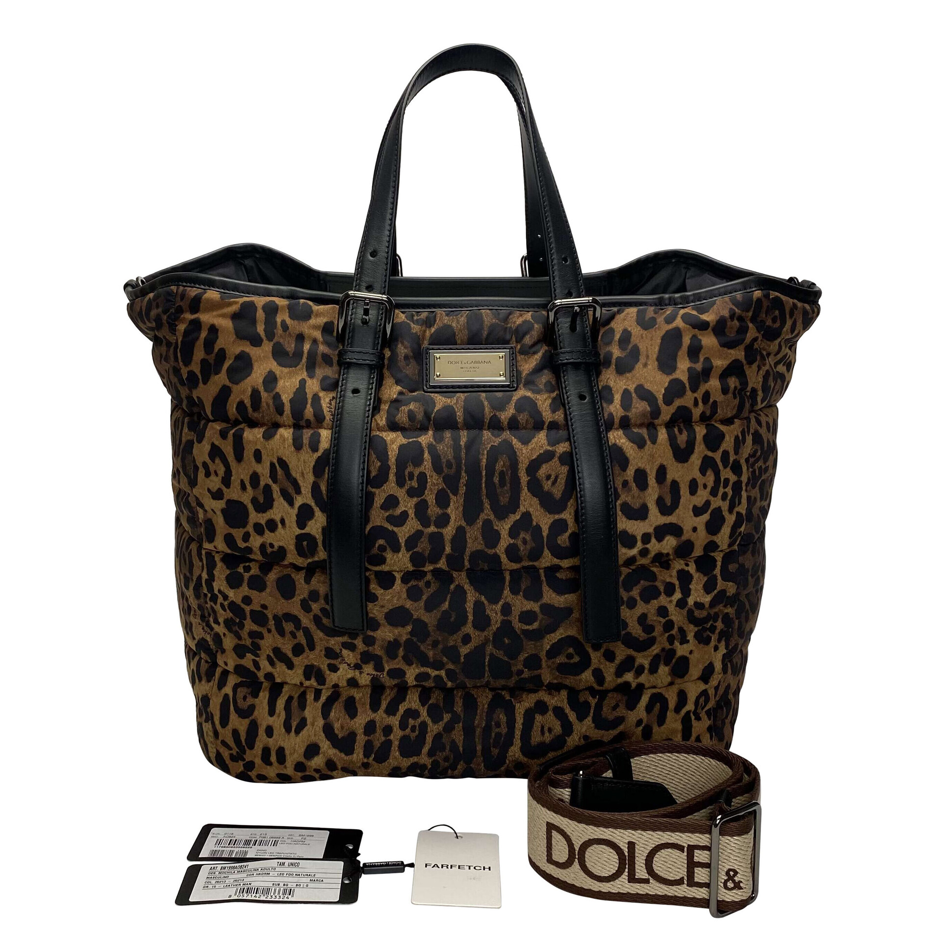 Bolsa Dolce & Gabbana Nylon Animal Print