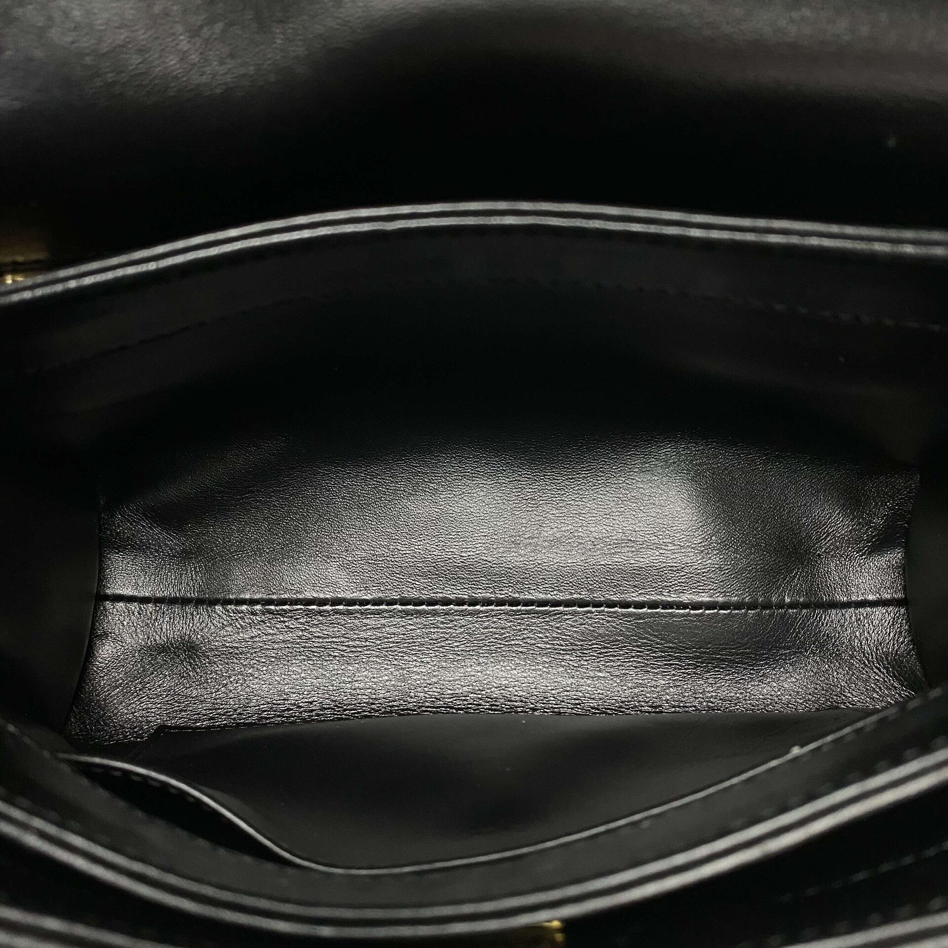 Bolsa Chanel Couro Preto