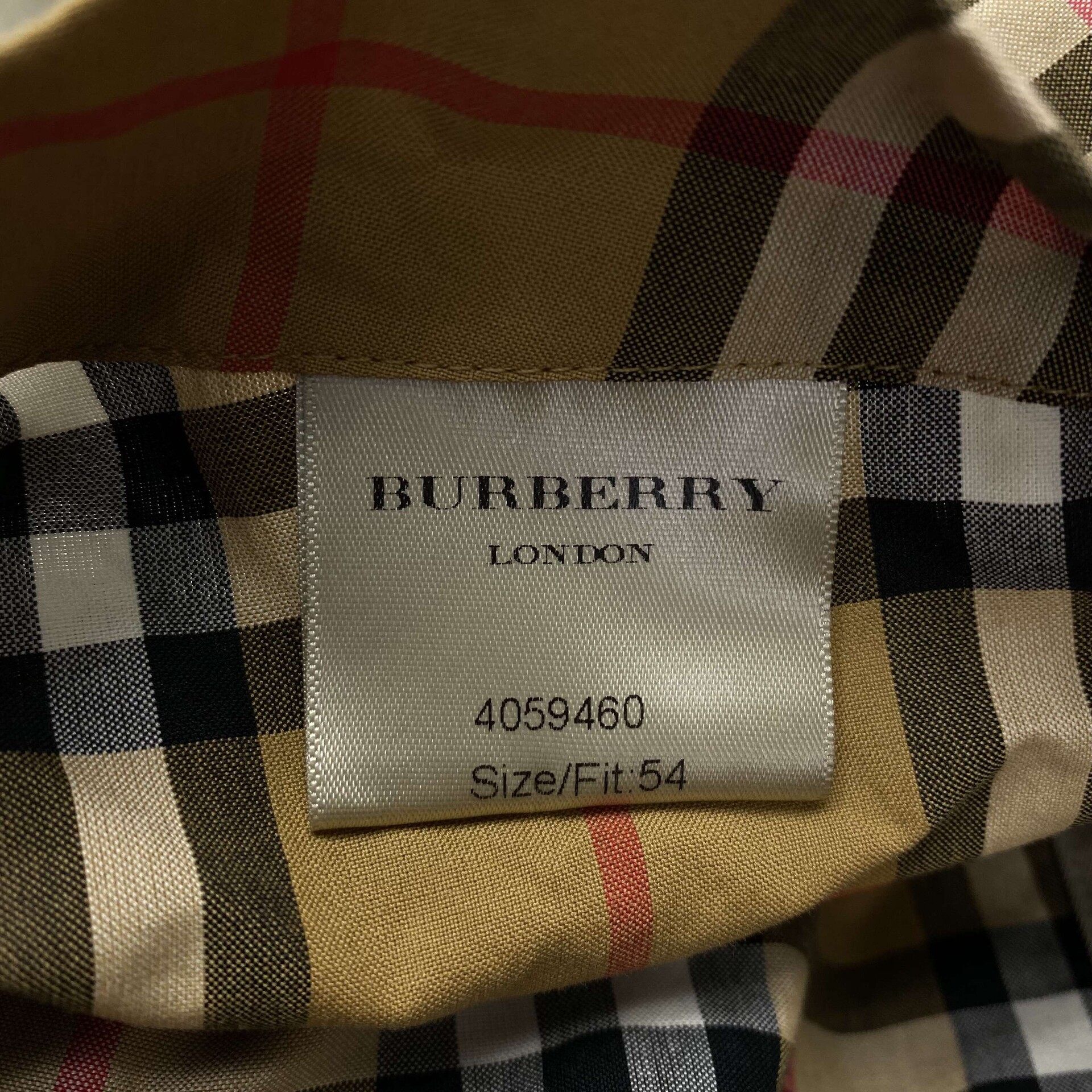 Casaco Burberry Bege