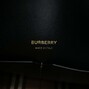 Bolsa Burberry Couro Preto e Xadrez