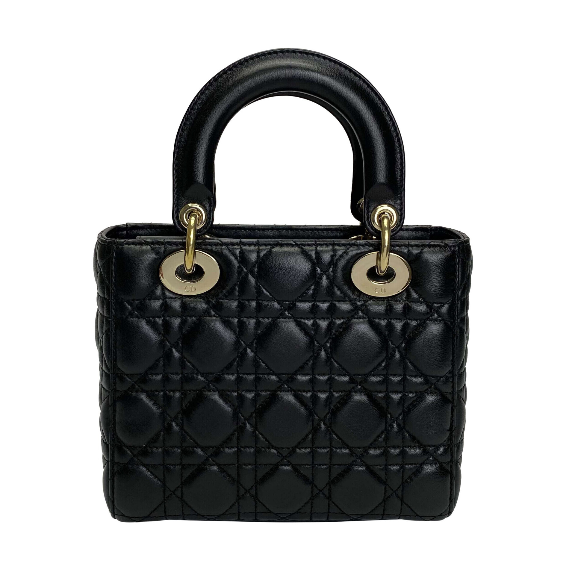 Bolsa Christian Dior Lady Dior Preta