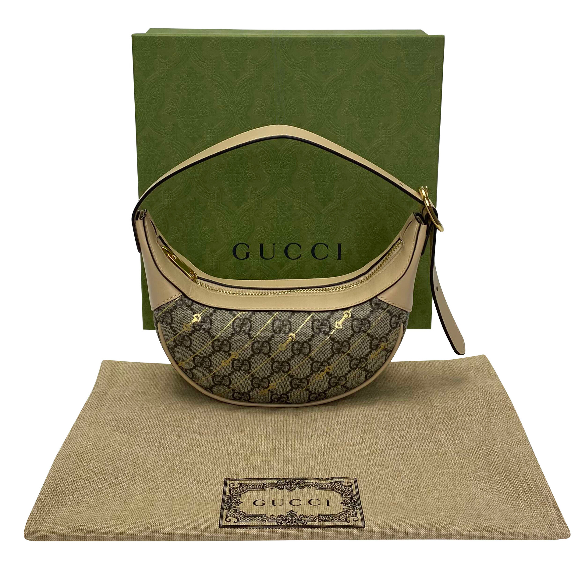 Bolsa Gucci Ophidia GG Horsebit Mini