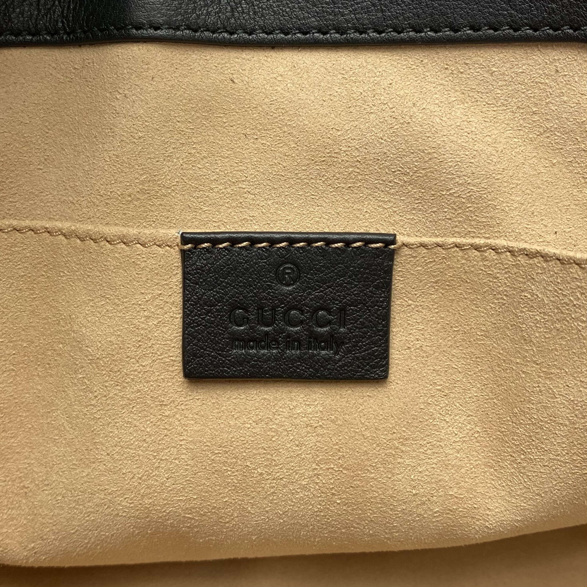 Bolsa Gucci GG Supreme Padlock Tote