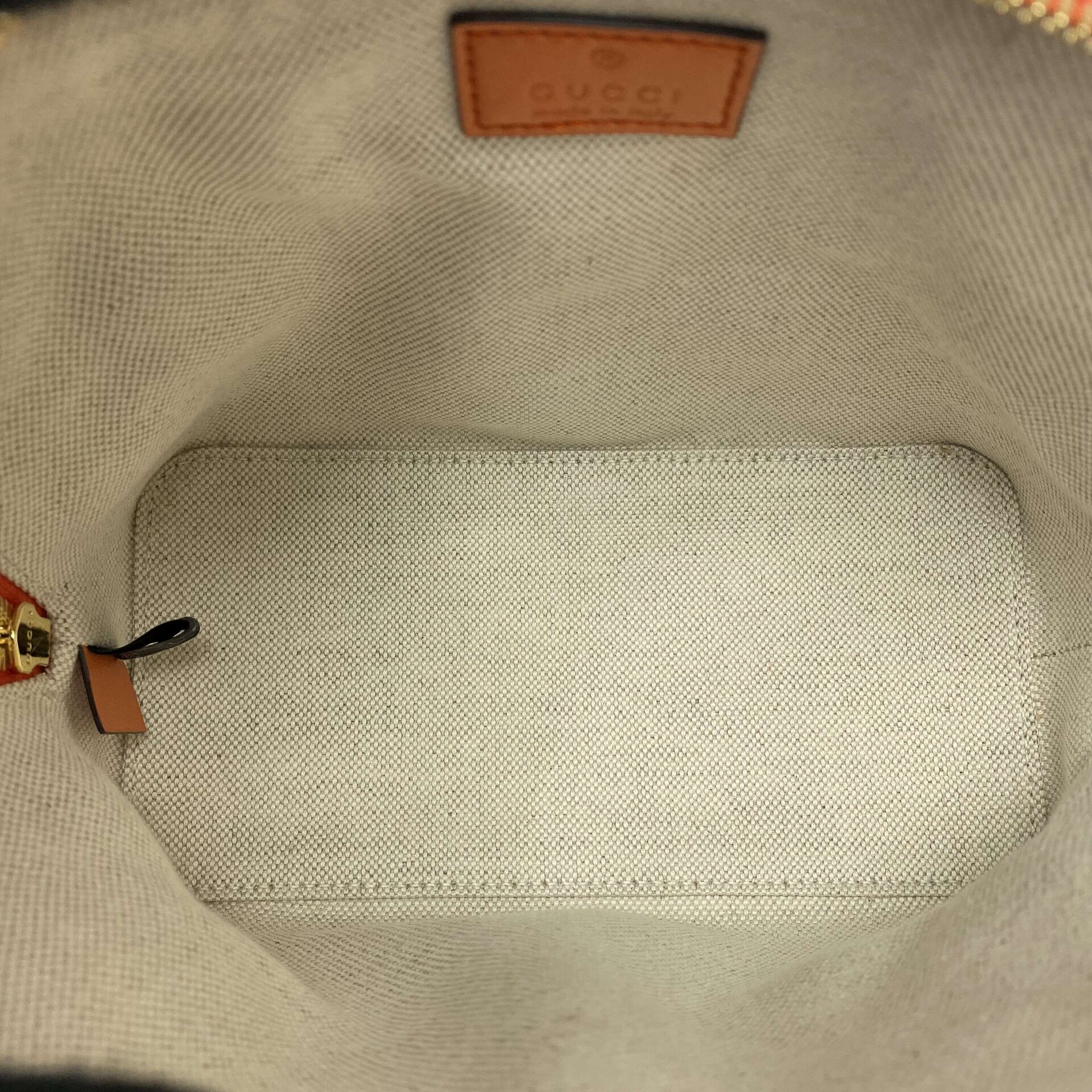 Bolsa Gucci GG Matelassê Couro Laranja