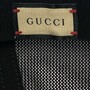 Boné Gucci Couro Preto