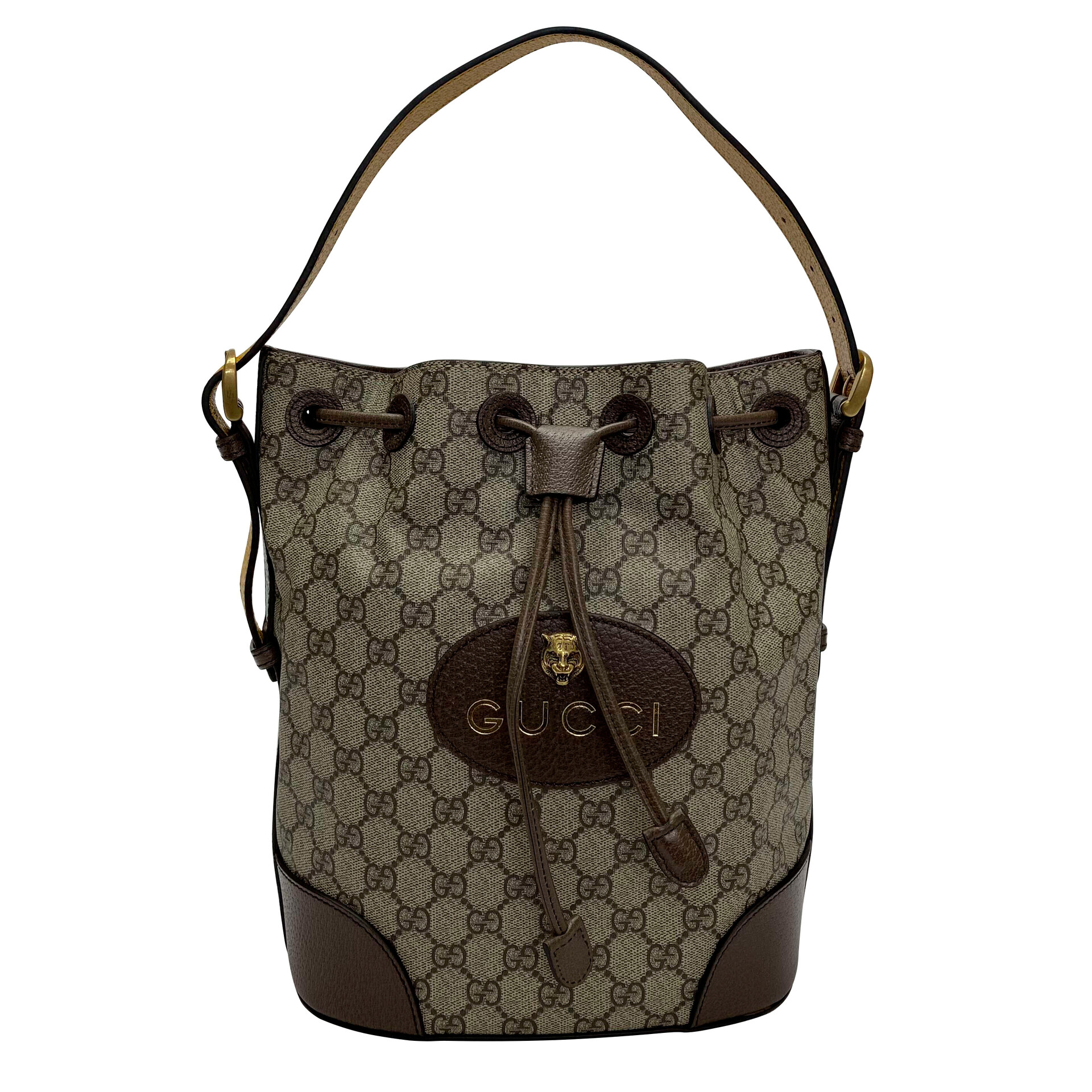 Bolsa Gucci 2 em 1 Neo Vintage Bucket Backpack