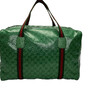 Mala Gucci Duffle Web Verde