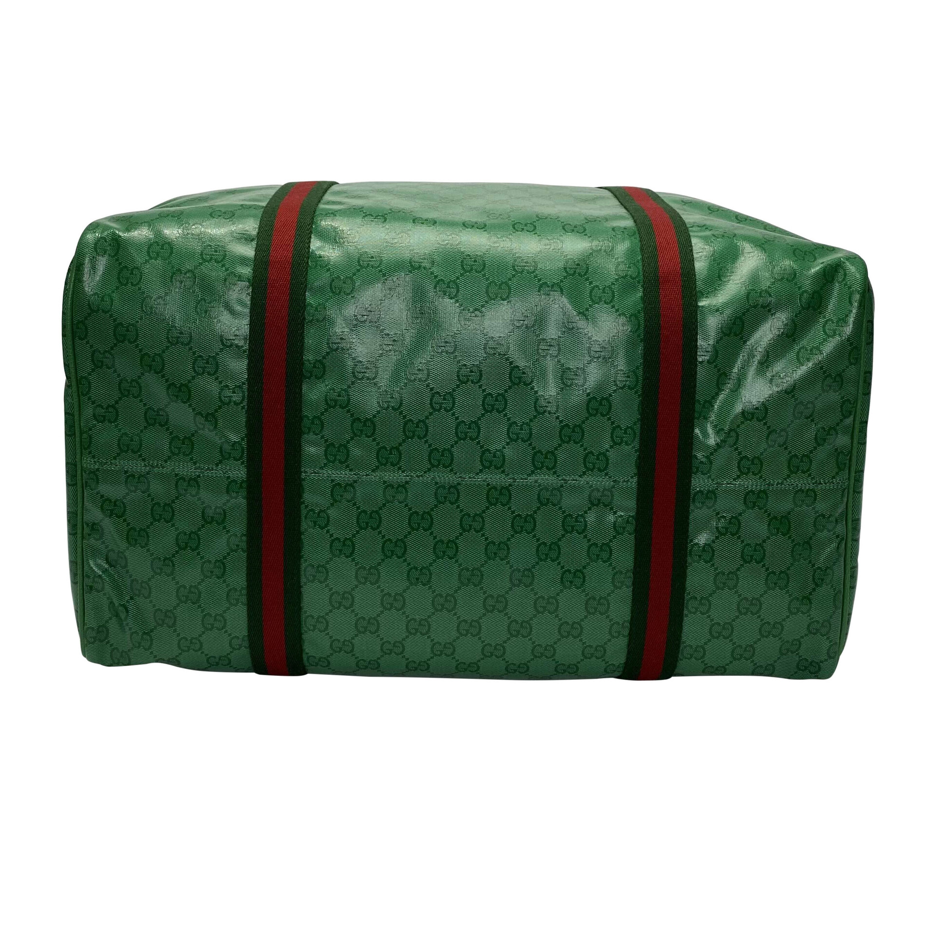 Mala Gucci Duffle Web Verde