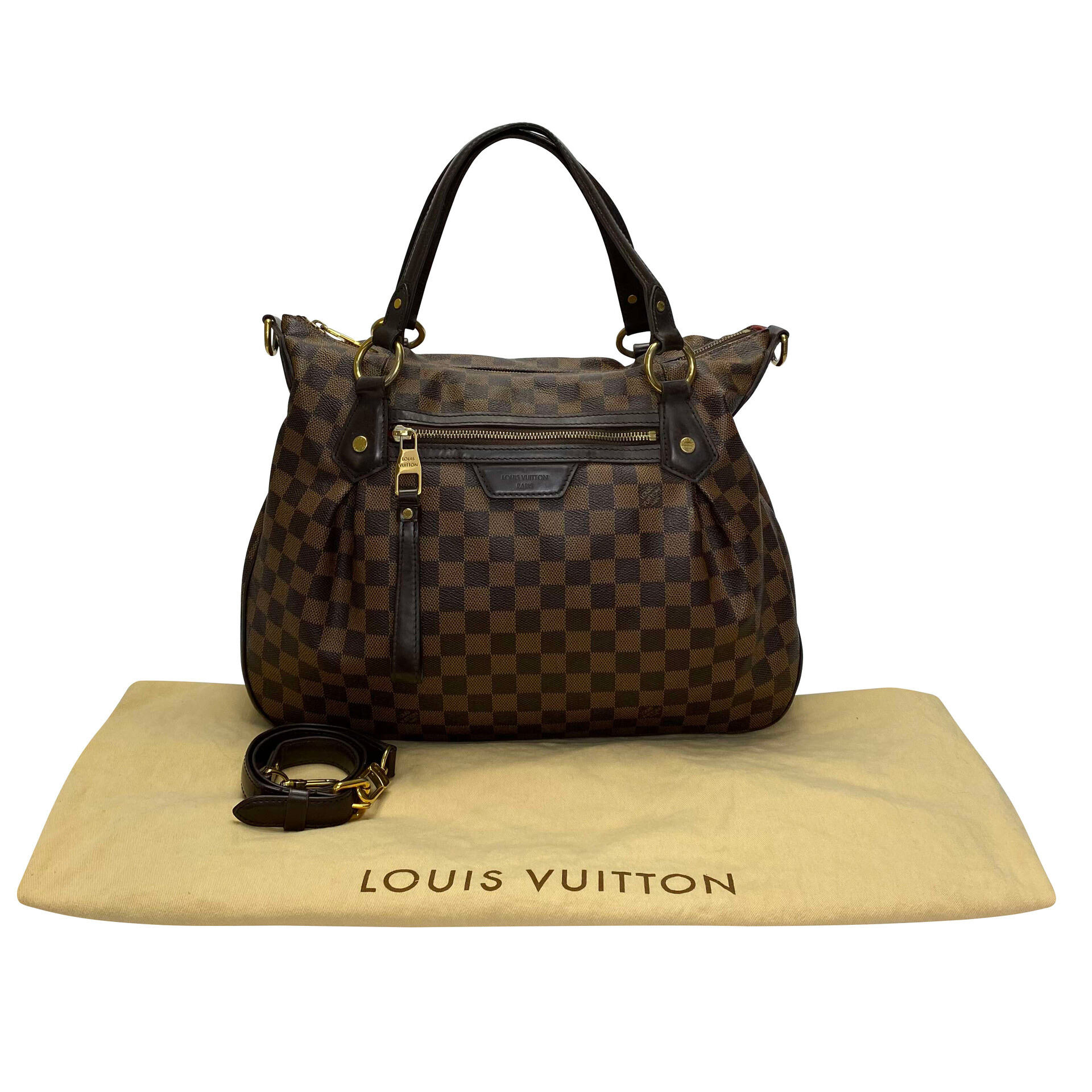 Bolsa Louis Vuitton Evora Damier Ebene