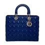 Bolsa Christian Dior Lady Dior Azul