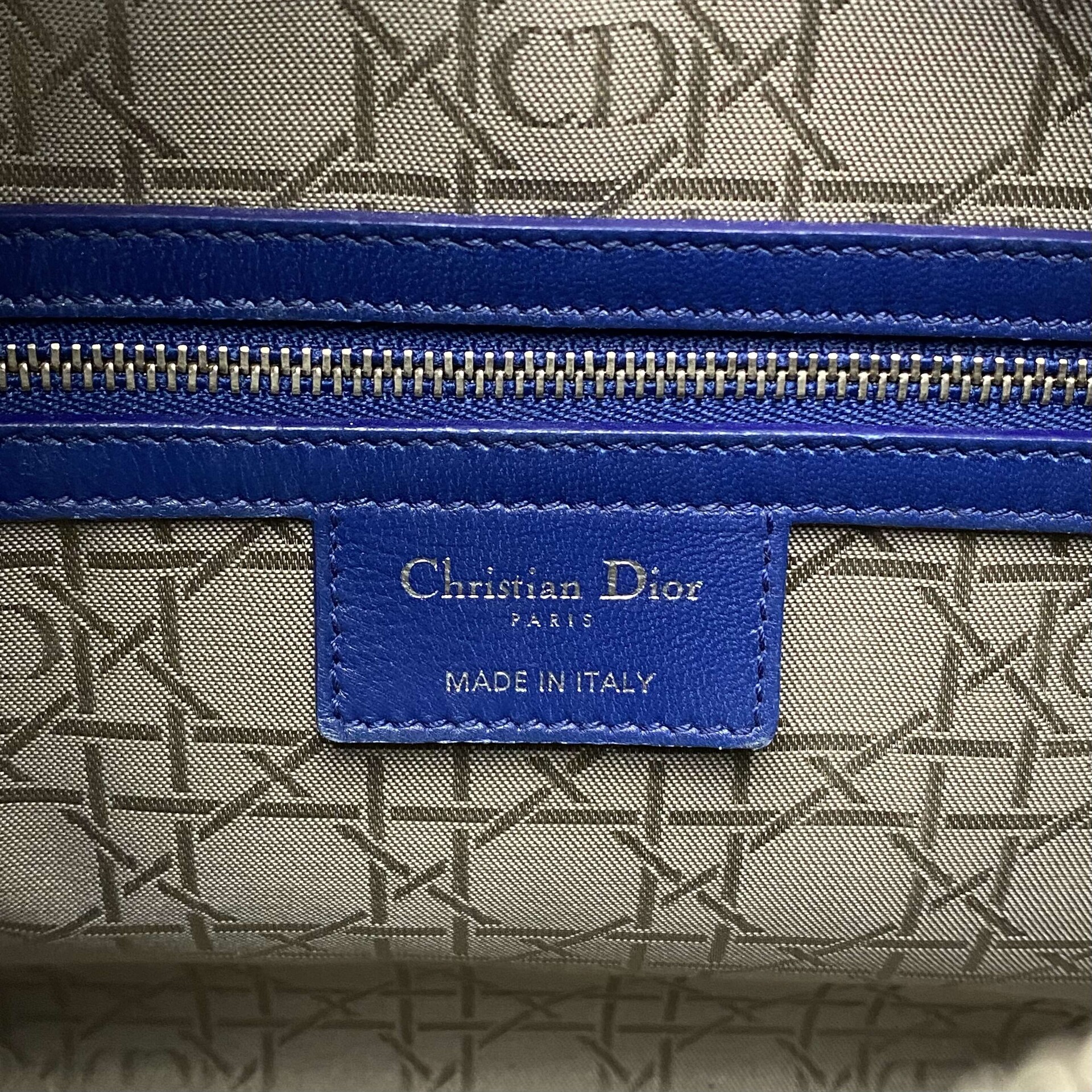 Bolsa Christian Dior Lady Dior Azul