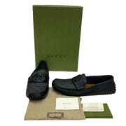 Mocassim Gucci Couro Preto