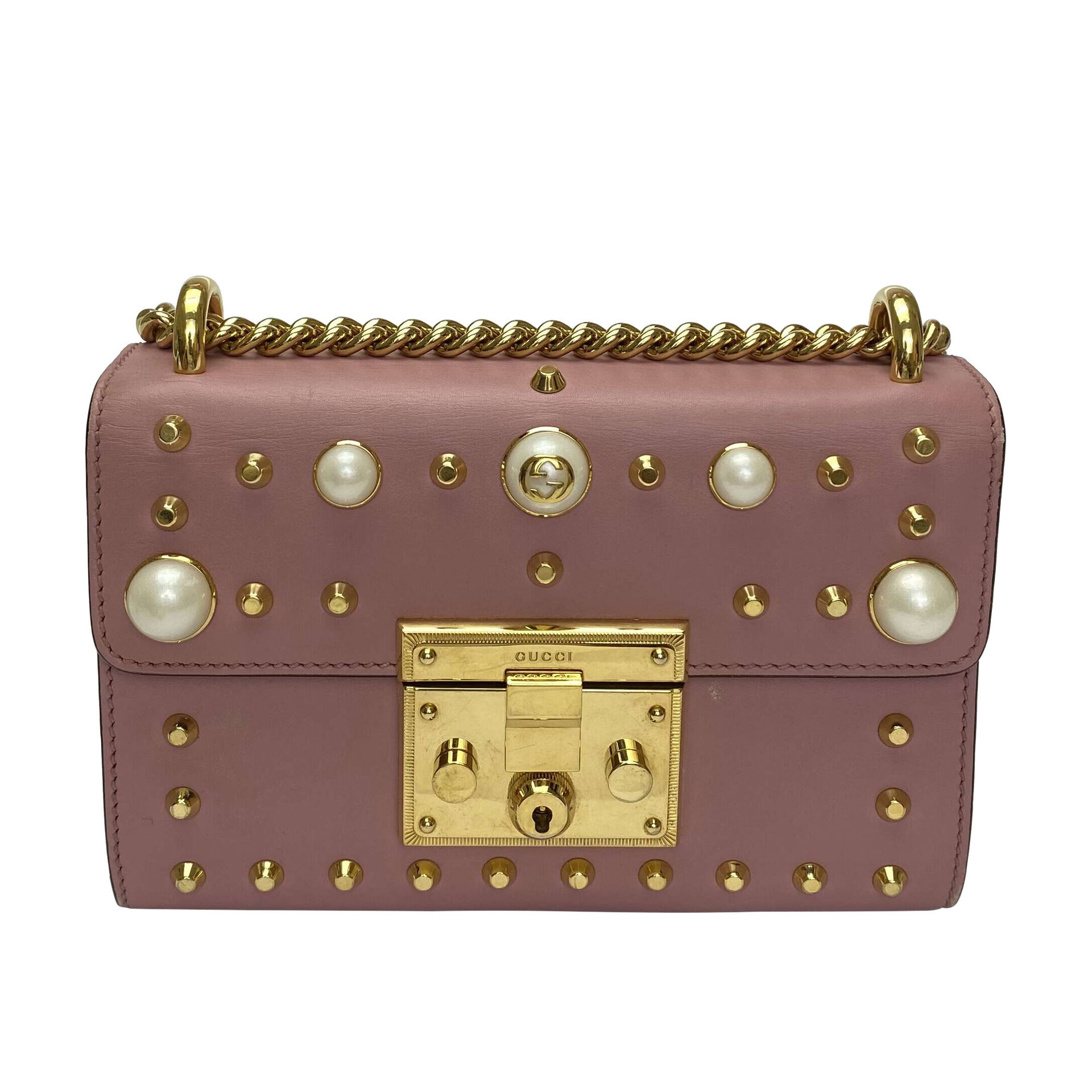 Bolsa Gucci Padlock Studded