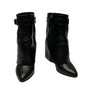 Bota Givenchy Shark Lock Couro Preta