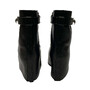 Bota Givenchy Shark Lock Couro Preta